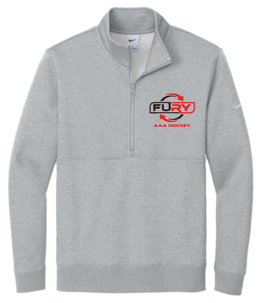 Nike Club Cotton Fleece 1/2 Zip - Image 3